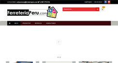 Desktop Screenshot of ferreteriaperu.com